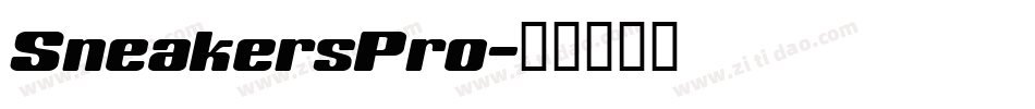 SneakersPro字体转换