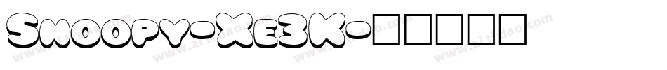Snoopy-Xe3K字体转换