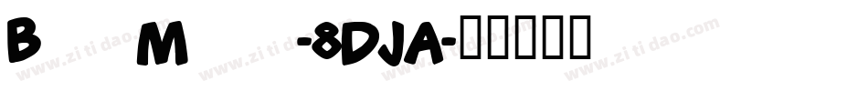 BootcampMorsecode-8DJA字体转换
