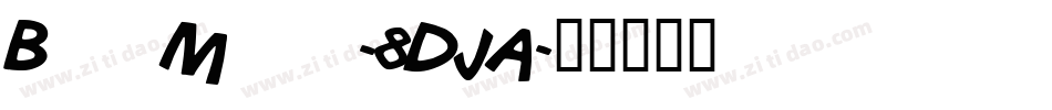 BootcampMorsecode-8DJA字体转换
