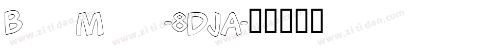 BootcampMorsecode-8DJA字体转换
