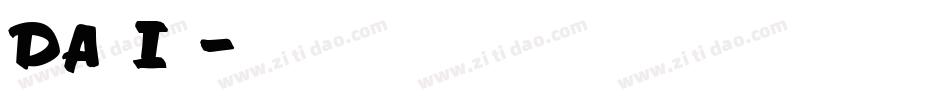 Davis字体转换