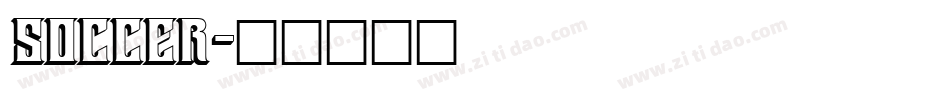 Soccer字体转换
