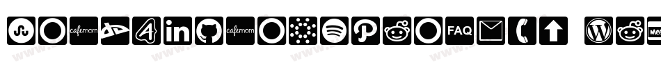 SocialIconsPro2019-wrmw字体转换 SocialIconsPro2019-wrmw字体转换