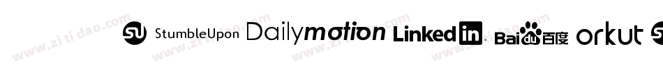SocialIcons-3Vz6字体转换