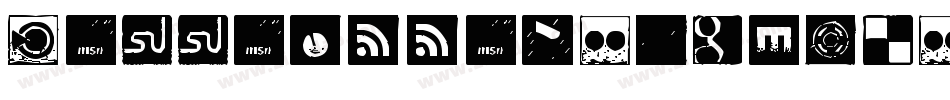 BottonsSocialMedia-9xx2字体转换