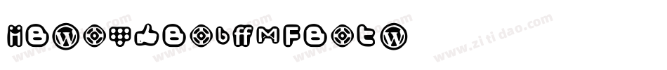MediaSerifEF-DemiBold字体转换