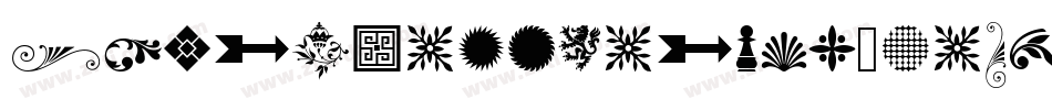 SoftOrnaments21-pnLv字体转换 SoftOrnaments21-pnLv字体转换