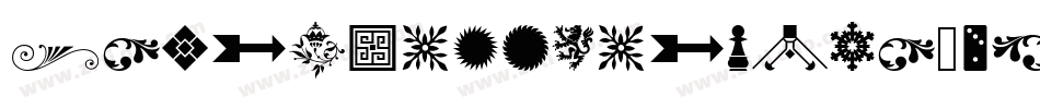 SoftOrnamentsTwo-GX7D字体转换 SoftOrnamentsTwo-GX7D字体转换
