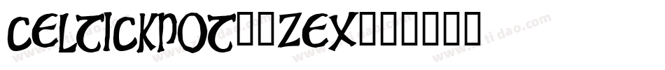 CelticKnot-3ZEX字体转换
