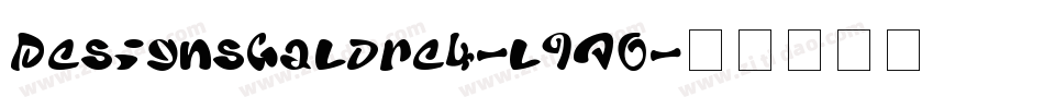 DesignsGalore4-l9A0字体转换