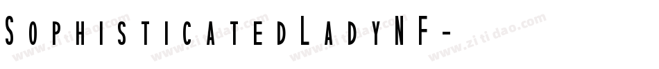 SophisticatedLadyNF字体转换