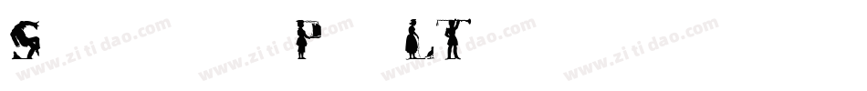 Silhouettes-from-Poser-LT字体转换