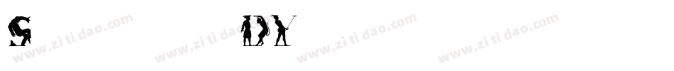 Silhousoldfashion-DYed字体转换