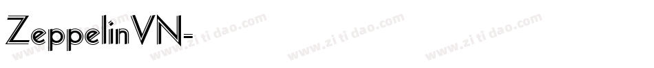 ZeppelinVN字体转换