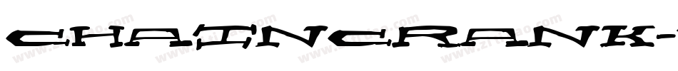 ChainCrank-wJEw字体转换