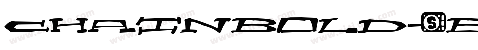 Chainbold-4Bg6字体转换