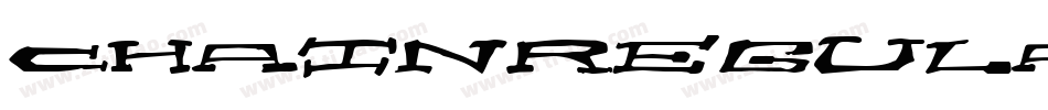 Chainregular-Wyo4字体转换