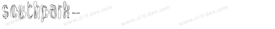 southpark字体转换