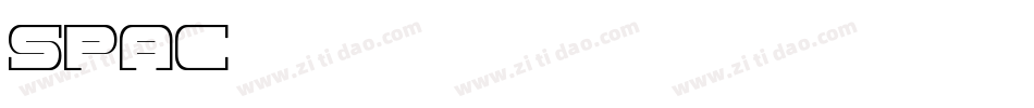 SPAC3字体转换