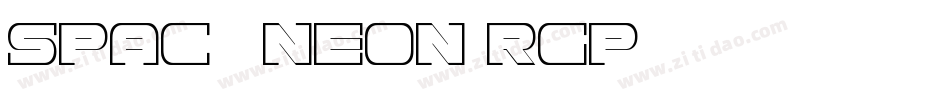 Spac3Neon-Rgp6字体转换