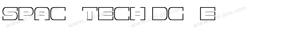 Spac3Tech-Dg7E字体转换