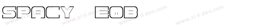 Spacy-8eqB字体转换
