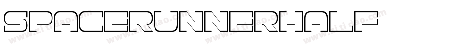 spacerunnerhalf字体转换
