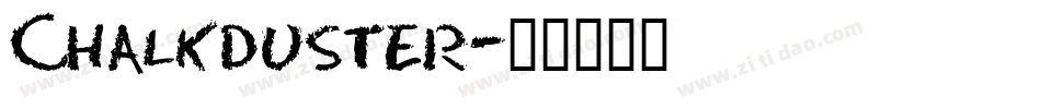 Chalkduster字体转换