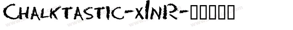 Chalktastic-x1nR字体转换