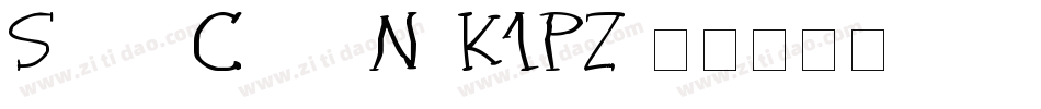 SpaceCadetNf-K1PZ字体转换