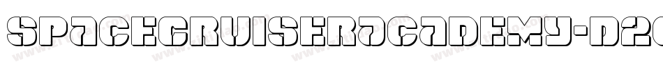 SpaceCruiserAcademy-D2oE字体转换