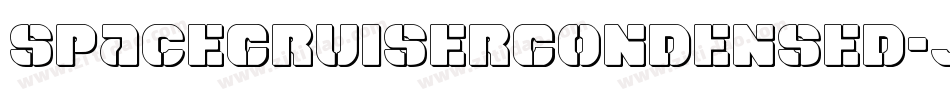 SpaceCruiserCondensed-JPVB字体转换