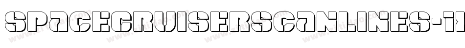 SpaceCruiserScanlines-1xmL字体转换 SpaceCruiserScanlines-1xmL字体转换