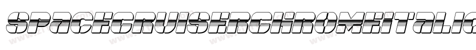 SpaceCruiserChromeItalic-VZyy字体转换 SpaceCruiserChromeItalic-VZyy字体转换