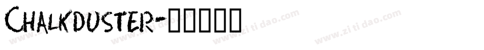 Chalkduster字体转换