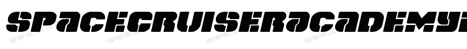 SpaceCruiserAcademyItalic-Arq6字体转换 SpaceCruiserAcademyItalic-Arq6字体转换