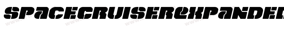 SpaceCruiserExpandedItalic-zaG1字体转换 SpaceCruiserExpandedItalic-zaG1字体转换