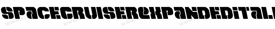 SpaceCruiserExpandedItalic-zaG1字体转换 SpaceCruiserExpandedItalic-zaG1字体转换
