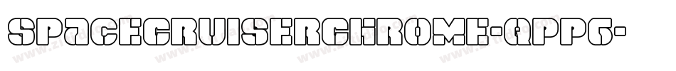 SpaceCruiserChrome-qPp6字体转换 SpaceCruiserChrome-qPp6字体转换