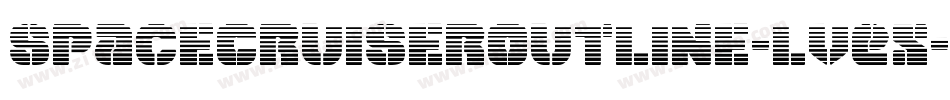 SpaceCruiserOutline-lvEX字体转换 SpaceCruiserOutline-lvEX字体转换