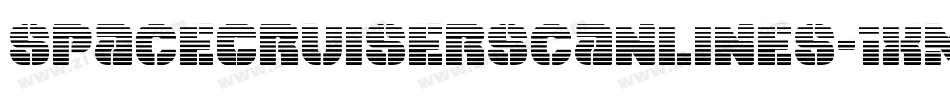 SpaceCruiserScanlines-1xmL字体转换 SpaceCruiserScanlines-1xmL字体转换