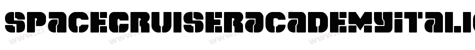 SpaceCruiserAcademyItalic-Arq6字体转换 SpaceCruiserAcademyItalic-Arq6字体转换