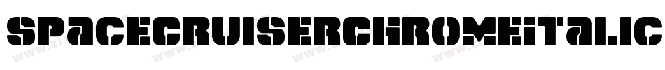SpaceCruiserChromeItalic-VZyy字体转换 SpaceCruiserChromeItalic-VZyy字体转换