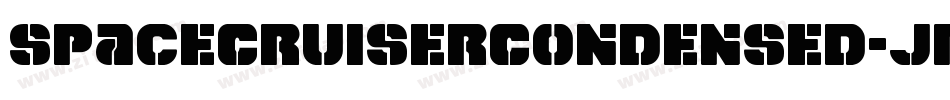 SpaceCruiserCondensed-JPVB字体转换