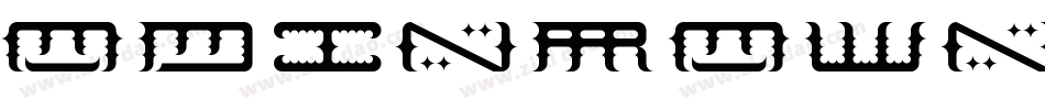 OdinRoundedBoldItalic-11Lv字体转换