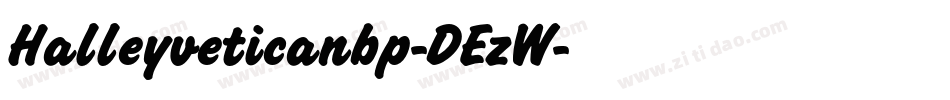 Halleyveticanbp-DEzW字体转换