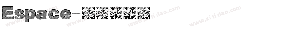 Espace字体转换