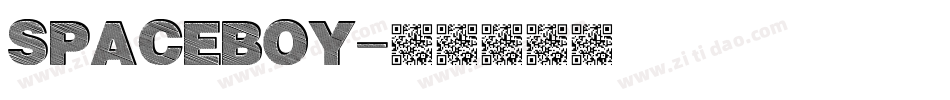 SPACEBOY字体转换