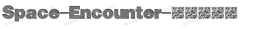 Space-Encounter字体转换